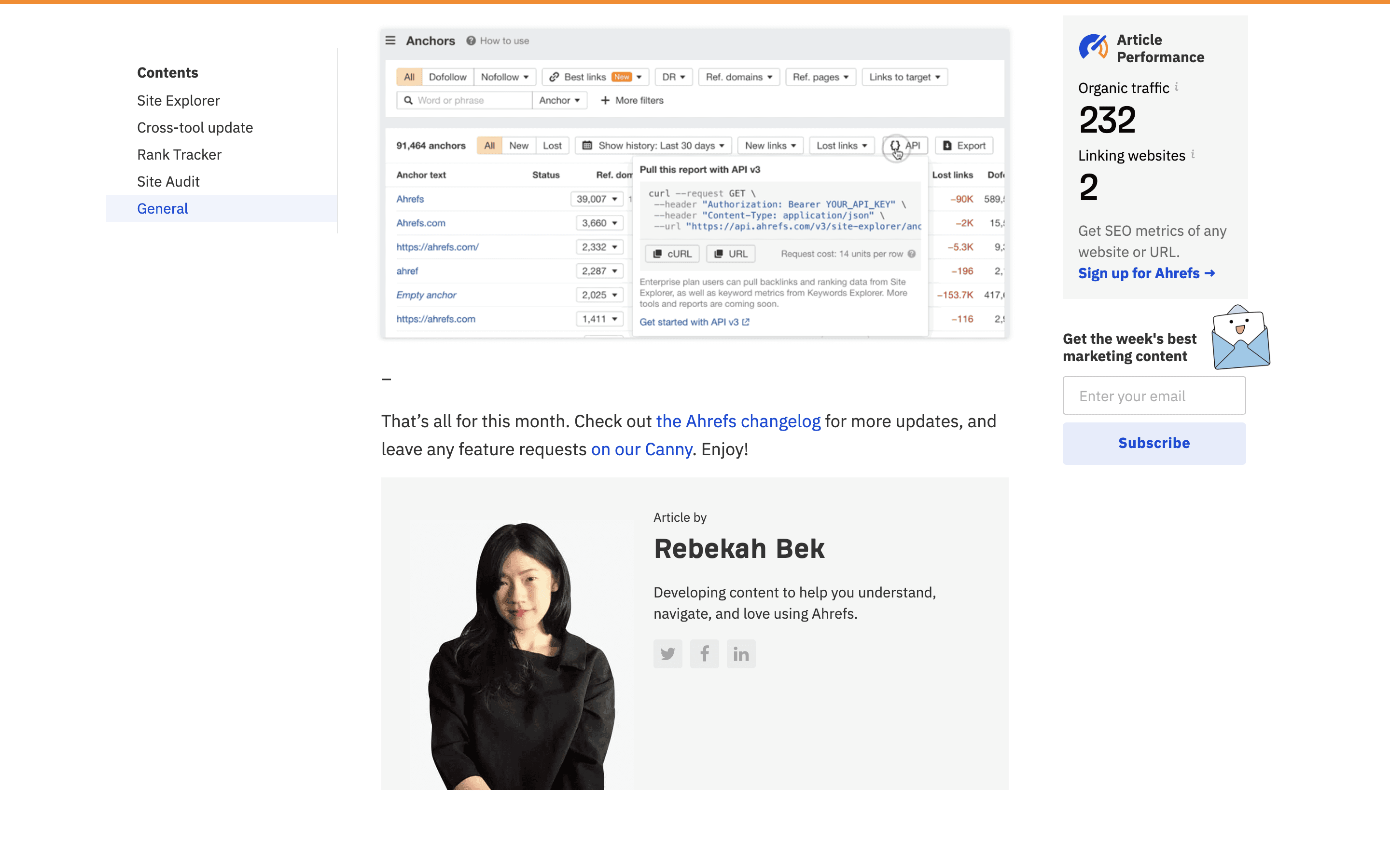Provide feedback instructions, directing users to a feedback board where they can ask questions or provide comments on the article.